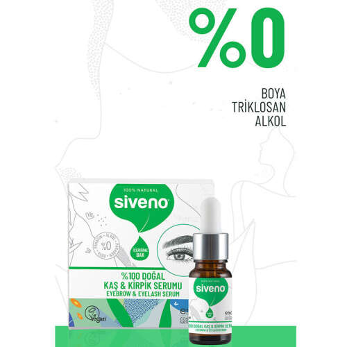 Siveno Kaş ve Kirpik Güçlendirici Doğal Serum 10 ml - 5