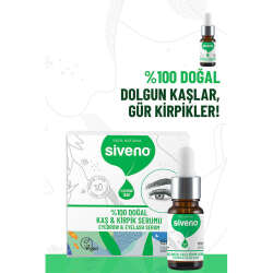 Siveno Kaş ve Kirpik Güçlendirici Doğal Serum 10 ml - 7