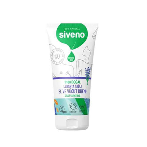 Siveno Lavanta Yağlı El ve Vücut Kremi 50 ml - 1