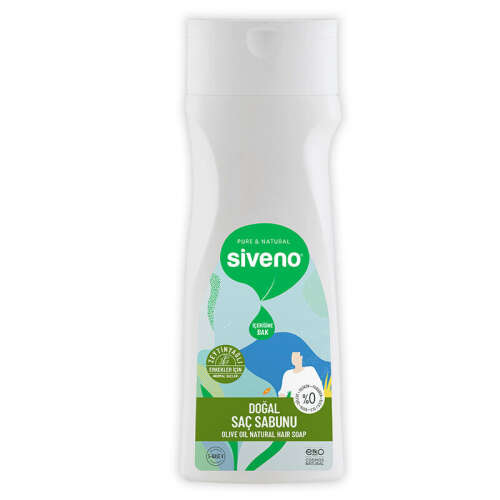 Siveno Zeytinyağlı Doğal Saç Sabunu Erkekler için 300 ml - 1