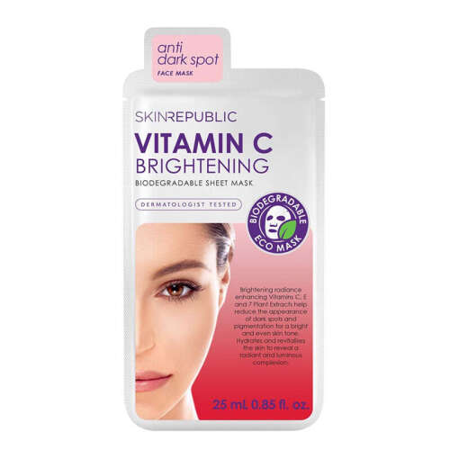 Skin Republic Brightening Vitamin C Face Mask Sheet 25 ml - 1