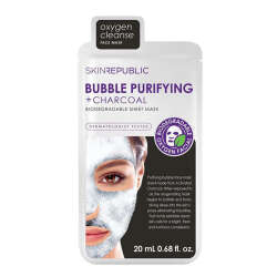 Skin Republic Bubble Purifying + Charcoal Face Mask Sheet 25 ml - 1