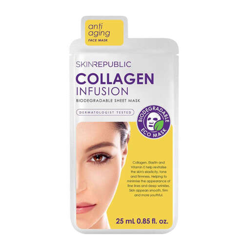 Skin Republic Collagen Infusion Face Mask Sheet 25 ml - 1