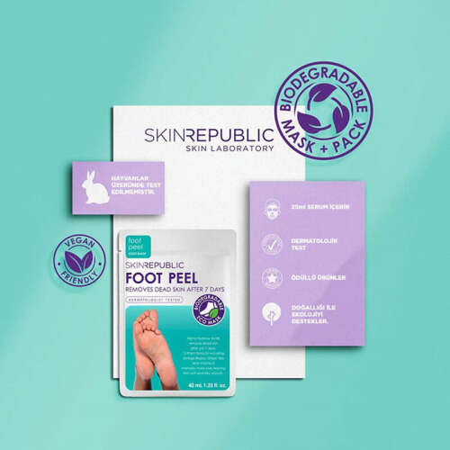 Skin Republic Foot Peel Maske 40 ml - 4