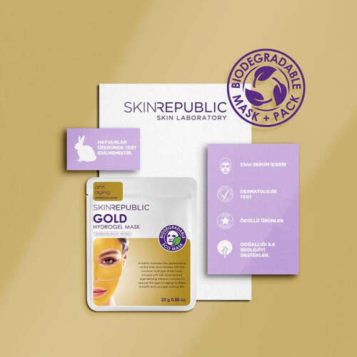 Skin Republic Gold Hydrogel Face Mask Sheet 25 gr - 5