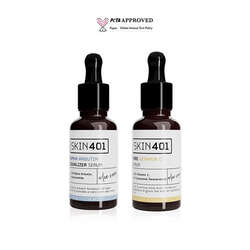 Skin401 Cilt Aydınlatmaya Yardımcı Serum Seti