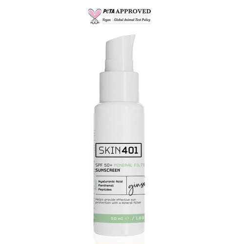 Skin401 Spf 50 Mineral Filtre Güneş Kremi 50 ml - 2