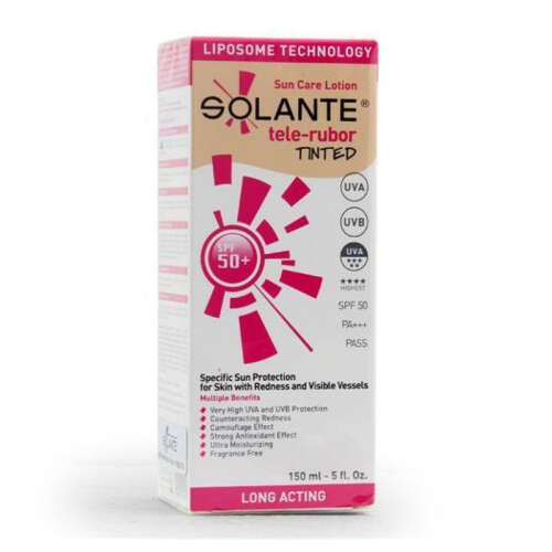 Solante Telerubor Tinted SPF 50+ Losyon 150 ml - 1