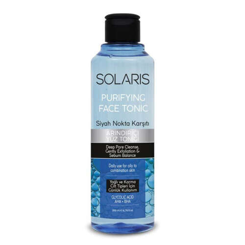 Solaris Arındırıcı Yüz Temizleme Toniği 200 ml - 1