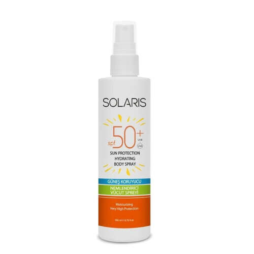 Solaris Güneş Koruyucu Nemlendirici Vücut Spreyi SPF 50 200 ml - 1