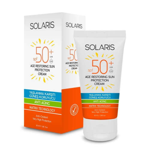 Solaris Yaşlanma Karşıtı Güneş Koruyucu Krem SPF 50 50 ml - 1