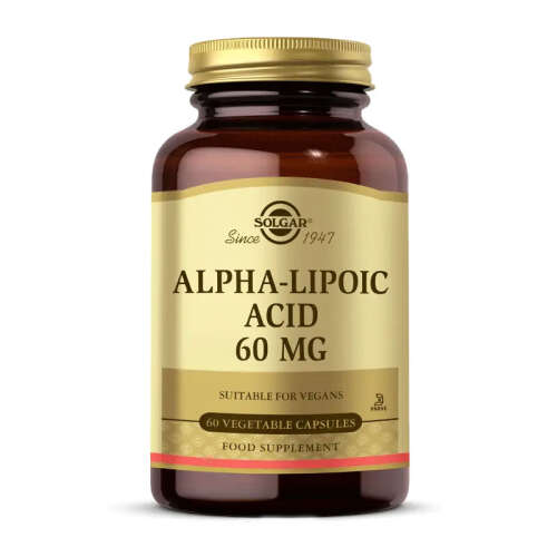 Solgar Alpha Lipoic Acid 60 mg 60 Kapsül - 1