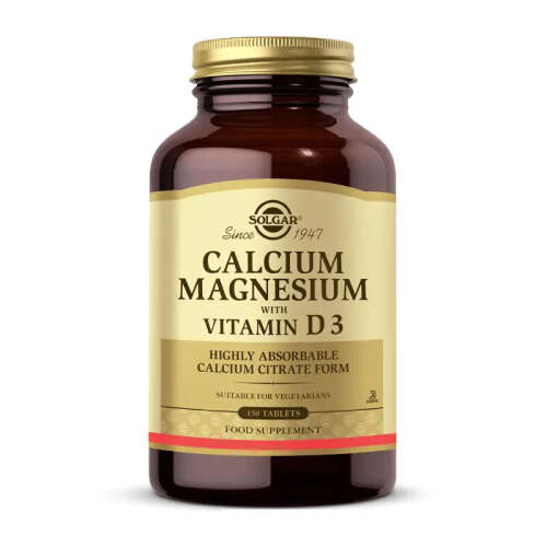 Solgar Calcium Magnesium with Vitamin D3 150 Tablet - 1