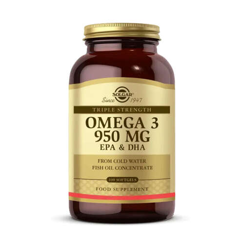 Solgar Omega 3 950 mg 100 Yumuşak Jelatinli Kapsül - 1