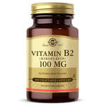 Solgar Vitamin B2 (Riboflavin) 100 Mg 100 Bitkisel Kapsül - Thumbnail