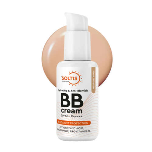 Soltis Nemlendirici ve Leke Karşıtı BB Krem SPF50 Orta Ton 30 ml - 1