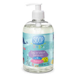 Soop Baby Saç ve Vücut Şampuanı 500 ml - 1