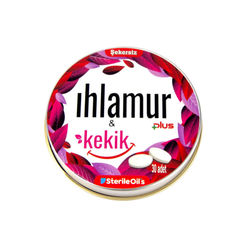 Sterile Oils Ihlamur ve Kekik Şekersiz Pastil 30 Adet - 1