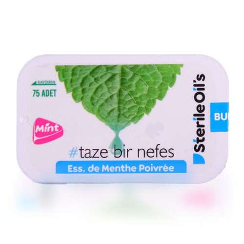 Sterile Oils MINT Nefes Tazeleyici 75 Adet - 1