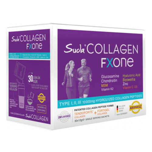 Suda Collagen Fxone Aromasız Takviye Edici Gıda 30 x 12 gr - 1