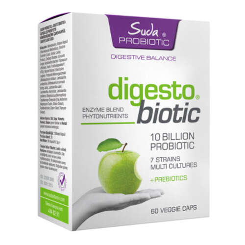 Suda Probiotic Digestobiotic Takviye Edici Gıda 60 Kapsül - 1