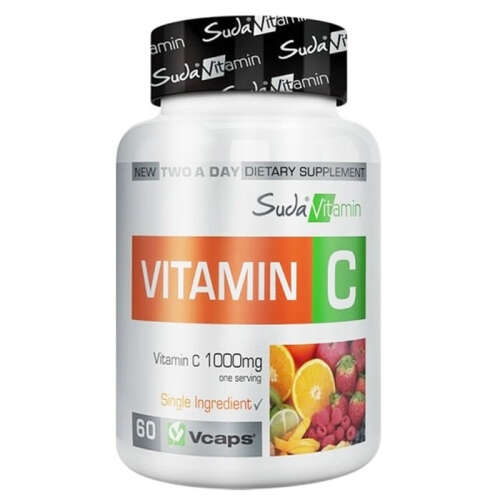 Suda Vitamin C 1000 mg Takviye Edici 60 Kapsül - 1