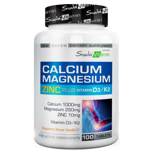 Suda Vitamin Calcium Magnesium Zinc Plus 100 Tablet - 1