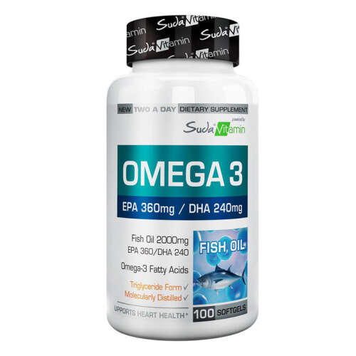 Suda Vitamin Omega 3 2000 mg 100 Yumuşak Jel Kapsül - 1