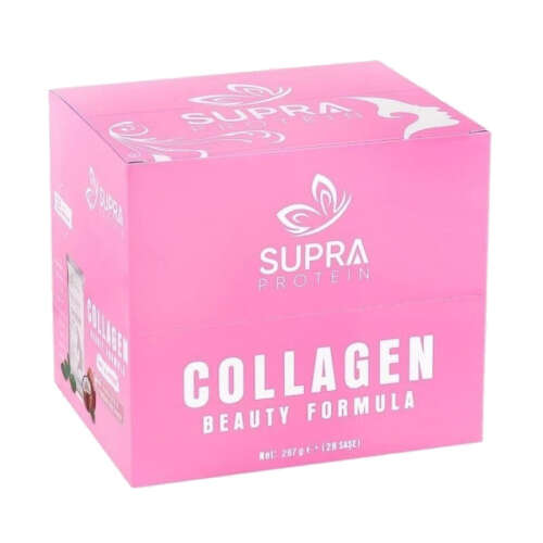 Supra Protein Collagen Beauty Formula Hindistan Cevizli Takviye Edici Gıda 28 Saşe - 1