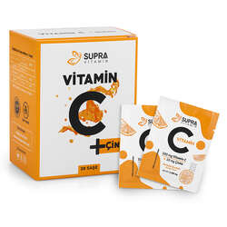 Supra Protein Vitamin C + Çinko Takviye Edici Gıda 28 Saşe - 2