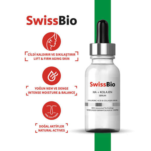 SwissBio HA Kolajen Serum 30 ml - 3