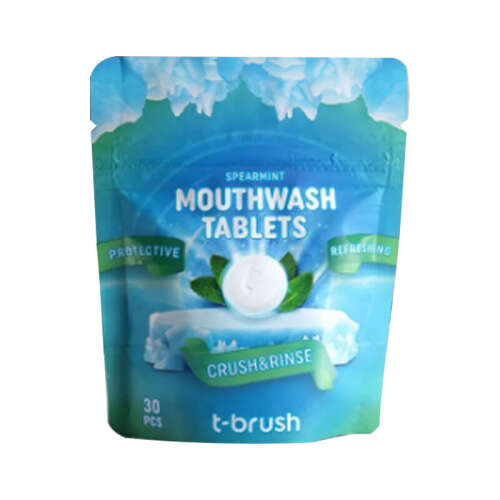 T-Brush Nane Aromalı Ağız Çalkalama Tableti - 30 Tablet - 1