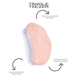 Tangle Teezer Original Salmon Smoothie Pink Saç Fırçası - 2