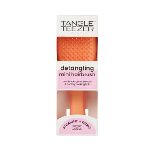 Tangle Teezer The Ultimate Wet Detangler Mini Pink Orange Saç Fırçası - 4