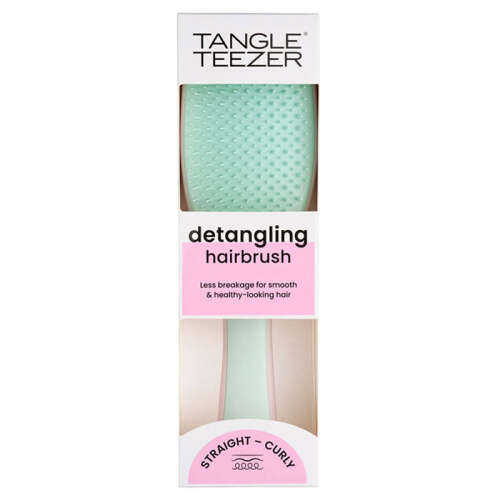 Tangle Teezer The Ultimate Wet Detangler Regular Baby Pink Mint Saç Fırçası - 4