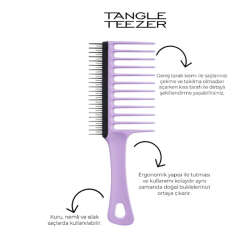 Tangle Teezer Wide Tooth Comb Purple Passion Geniş Ağızlı Saç Tarağı - 2