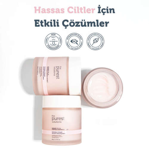 The Purest Solutions Hassas ve Kuru Ciltler İçin Temizleyici Balm 85 gr - 4