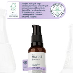 The Purest Solutions Yaşlanma ve Kırışıklık Karşıtı Retinol Gece Serumu 30 Ml - 4