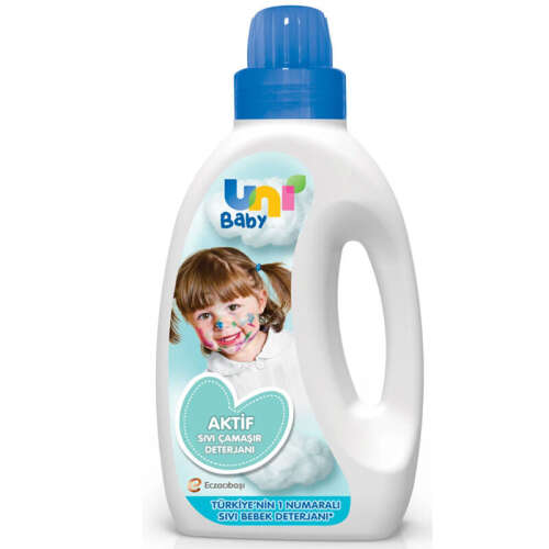 Uni Baby Aktif Sıvı Çamaşır Deterjanı 1500 ml - 1