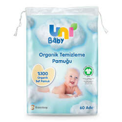 Uni Baby Bebek Temizleme Pamuğu 60 Adet - 1