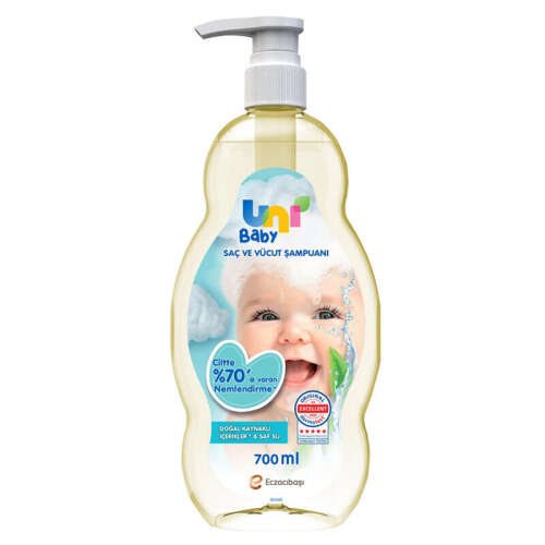 Uni Baby Saç ve Vücut Şampuanı 700 ml - 1