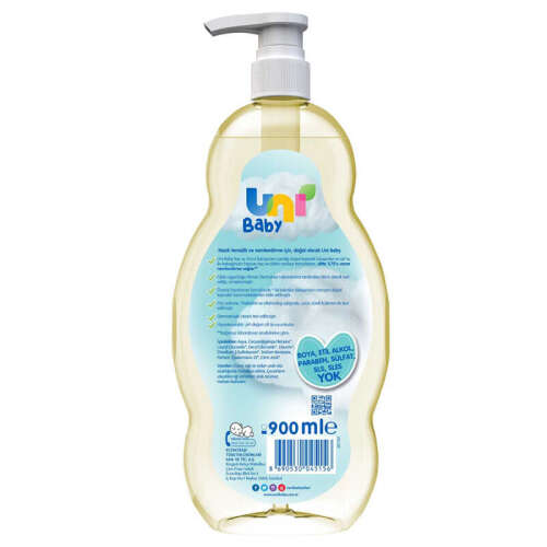 Uni Baby Saç ve Vücut Şampuanı 900 ml - 2