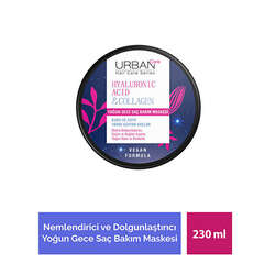 Urban Care Hyaluronic Acid - Collagen Yoğun Gece Saç Bakım Maskesi 230 ml