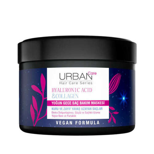 Urban Care Hyaluronic Acid - Collagen Yoğun Gece Saç Bakım Maskesi 230 ml - 5