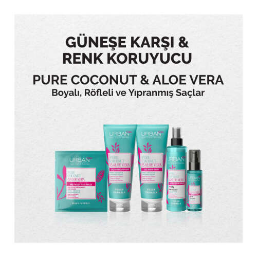 Urban Care Pure Coconut Aloe Vera Saç Bakım Kremi 250 ml - 4