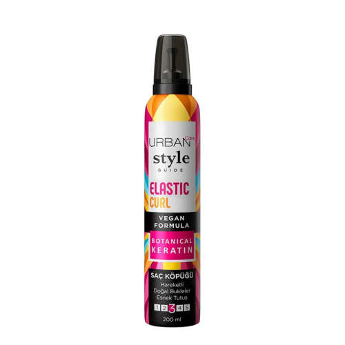 Urban Care Style Guide Elastic Curl Saç Köpüğü 200 ml - 1