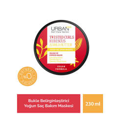 Urban Care Twisted Curls Hibiscus - Shea Butter Yoğun Saç Bakım Maskesi 230 ml - 1