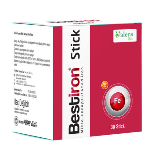 Valens Bestiron Takviye Edici Gıda 30 Stick - 1