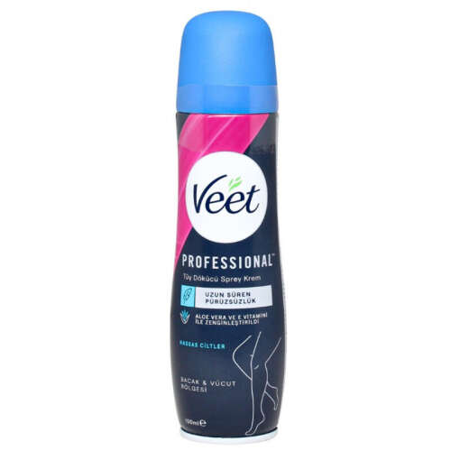 Veet Tüy Dökücü Krem Sprey Hassas Ciltler İçin 150ml. - 1