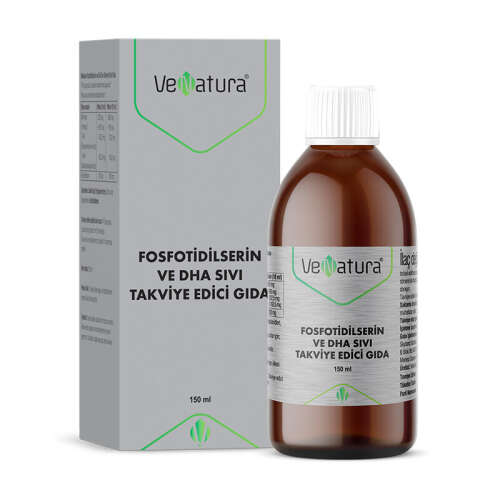 VeNatura Fosfotidilserin ve DHA Sıvı Takviye Edici Gıda 150 ml - 1